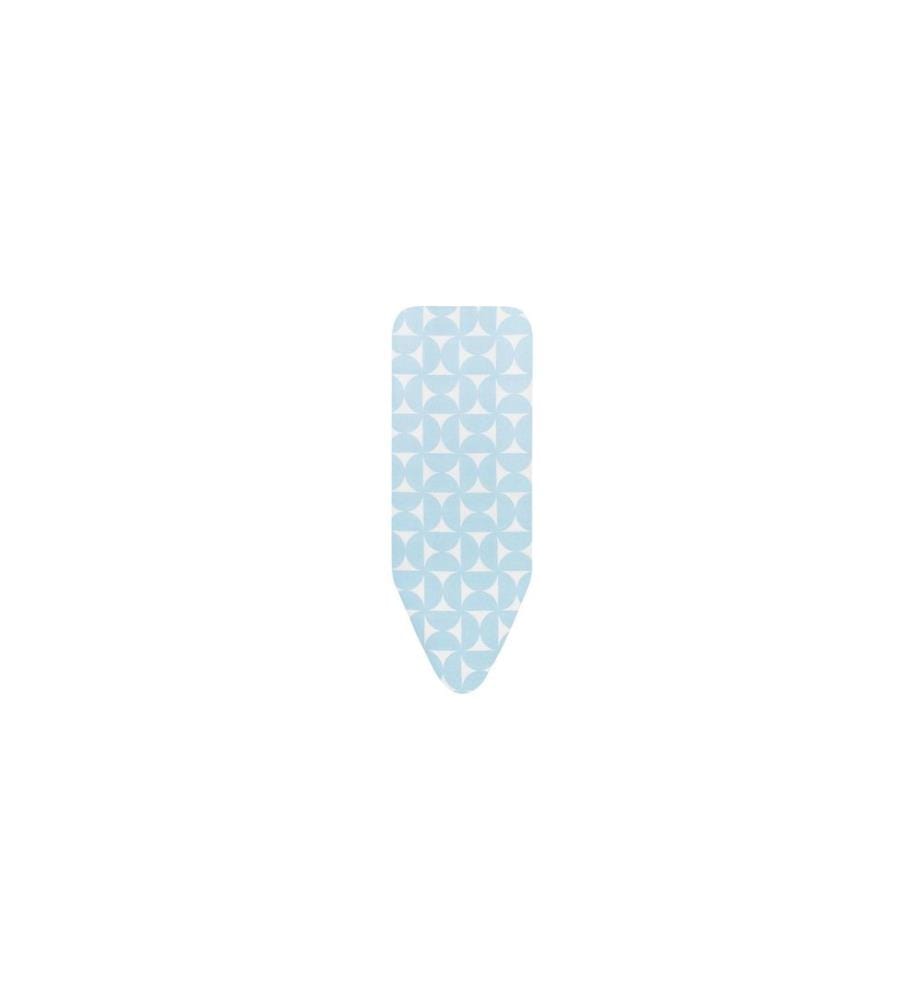 BRABANTIA - Bügelbrettbezug C 124 x 45 cm Blau/Weiss
