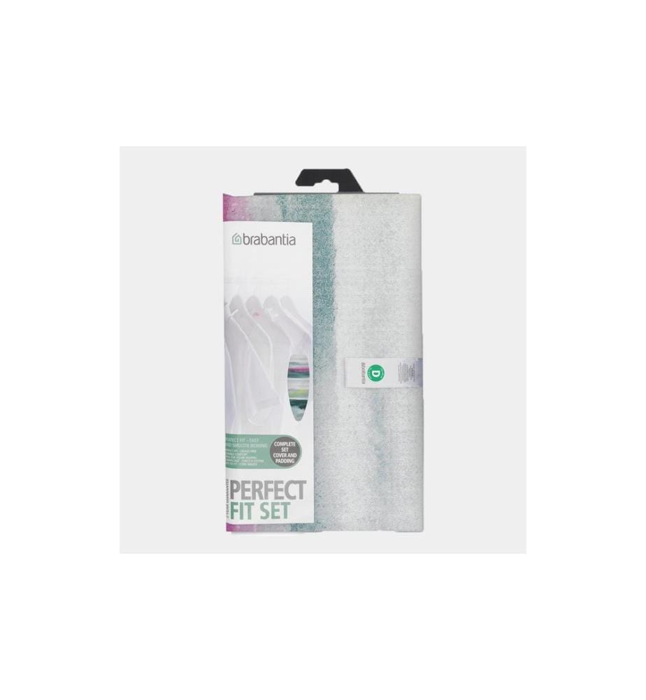 BRABANTIA - Bügelbrettbezug D 135 x 45 cm, Mehrfarbig