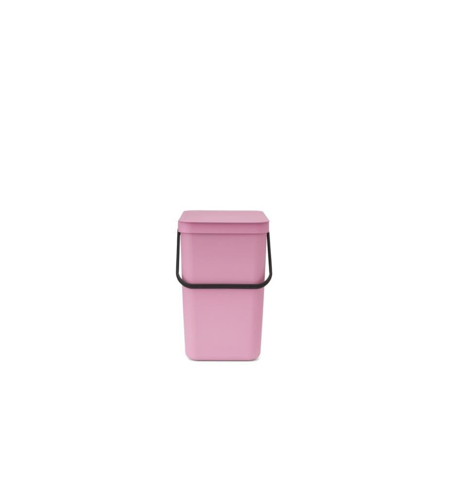 BRABANTIA - Recyclingbehälter Sort & Go 25 l, Rosa