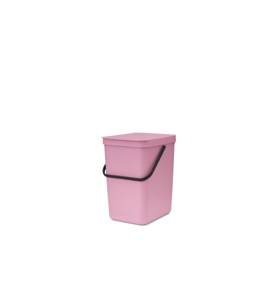 BRABANTIA - Recyclingbehälter Sort & Go 25 l, Rosa