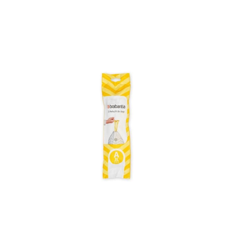 BRABANTIA - Kehrichtsack PerfectFit 3 l, 20 Stück