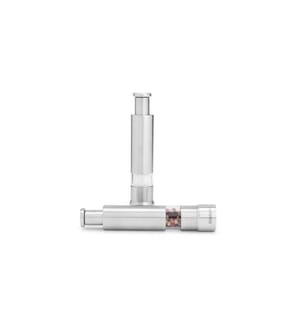 BRABANTIA - Moulins à sel et à poivre 2 pièces, 13.5 cm, Argenté