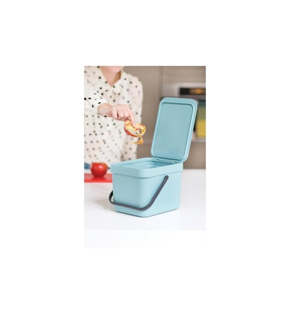 BRABANTIA - Komposteimer Sort & Go 6 l, Mint