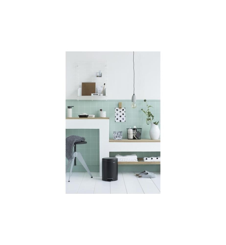 BRABANTIA - Kosmetikeimer NewIcon 5 l, Matt Black