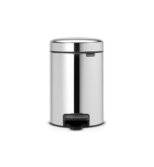 BRABANTIA - Kosmetikeimer NewIcon 3 l, Brilliant Steel