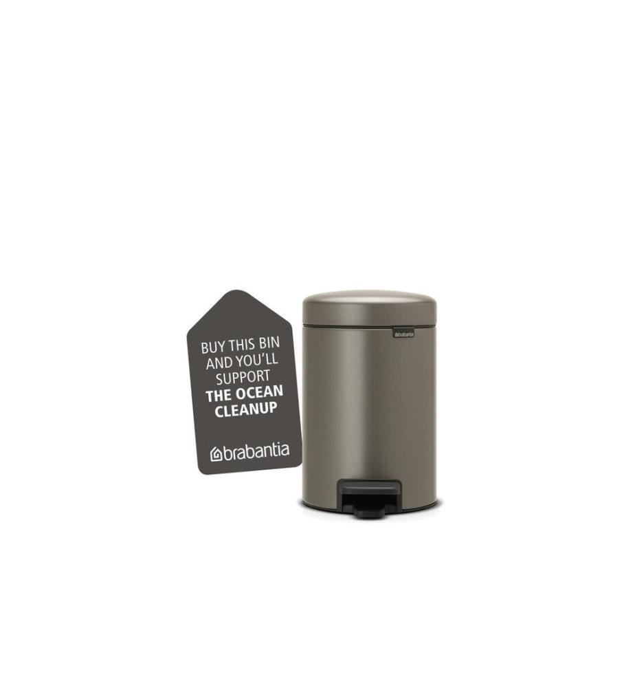 BRABANTIA - Kosmetikeimer NewIcon 3 l, Platin