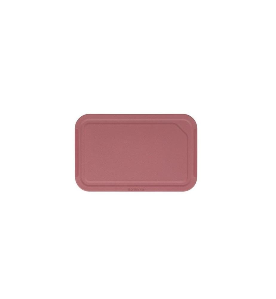 BRABANTIA - Planche à découper Tasty+ 25 cm x 16 cm, Rouge