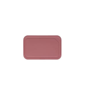 BRABANTIA - Planche à découper Tasty+ 25 cm x 16 cm, Rouge