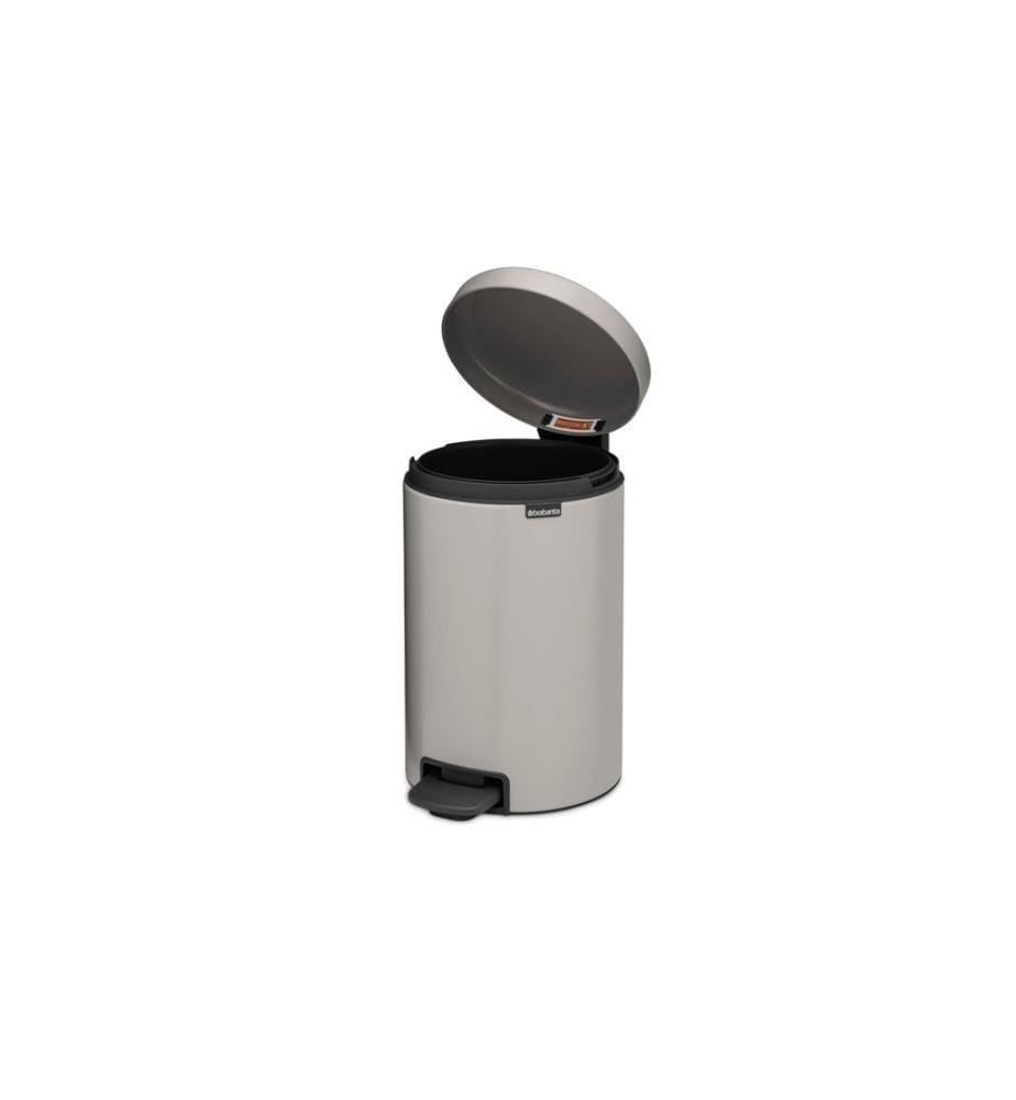 Brabantia poubelle à pédale NewIcon 12 l, gris clair