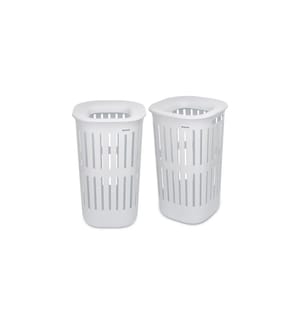 Brabantia Laundry Basket Collect-It 2 x 55 l, White