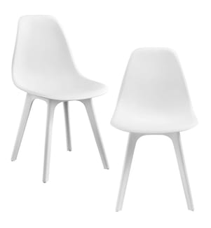 Esszi mmerstuhl Brevik 2er Set 83x54x48 cm Weiss