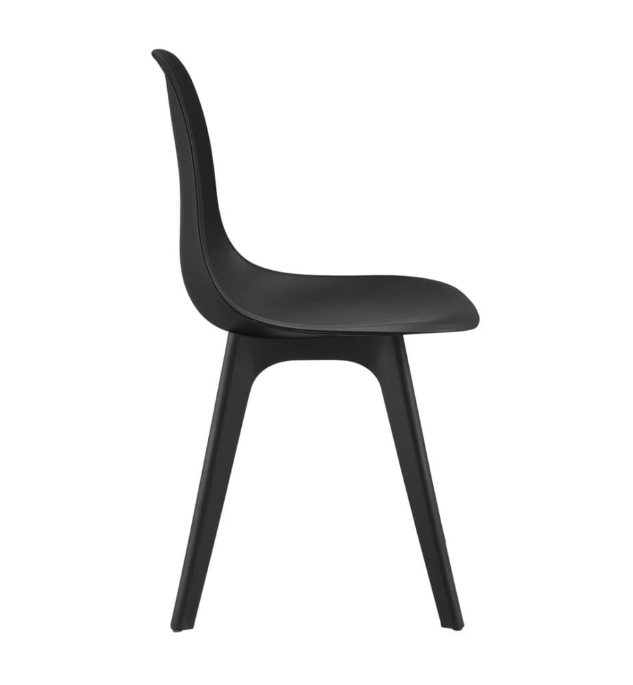 Esszi mmerstuhl Brevik 6er Set 83x54x48 cm Schwarz