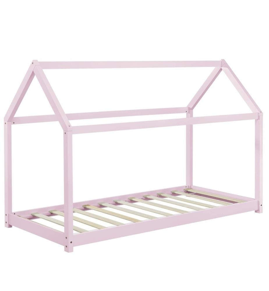 Letto per bambini Netstal 90x200 cm rosa