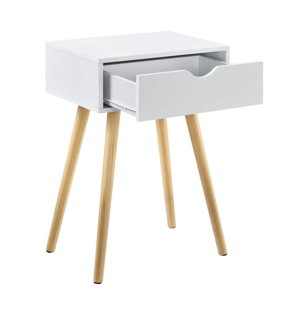 Nachttisch Sörby 60x40x30 cm mit Schublade Weiss