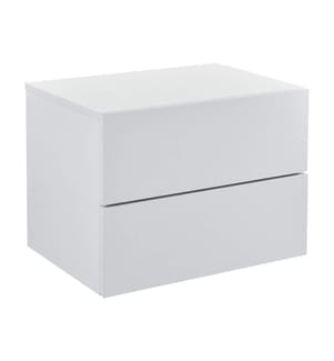 Nachttisch Amberg 40x29x30 cm Hängeregal mit 2 Schubladen