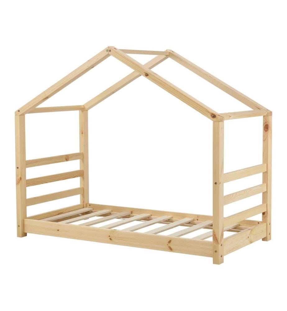 Letto per bambini Vardø 80x160 cm con rete a doghe in legno