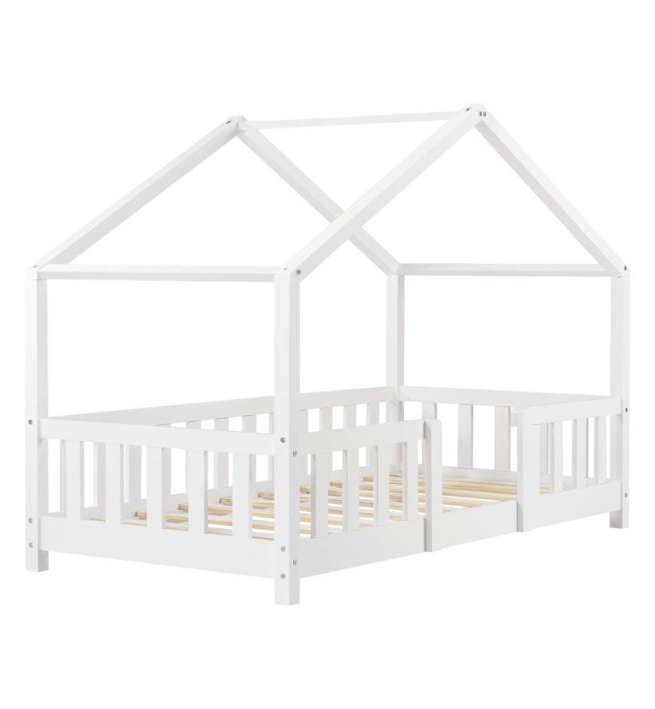 Letto per bambini Treviolo 70x140 cm con rete a doghe in legno