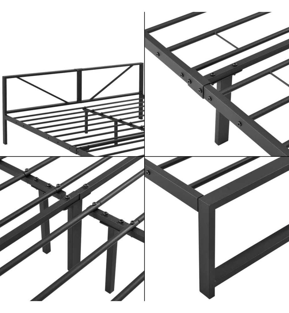Letto in metallo Meran 180x200 cm
