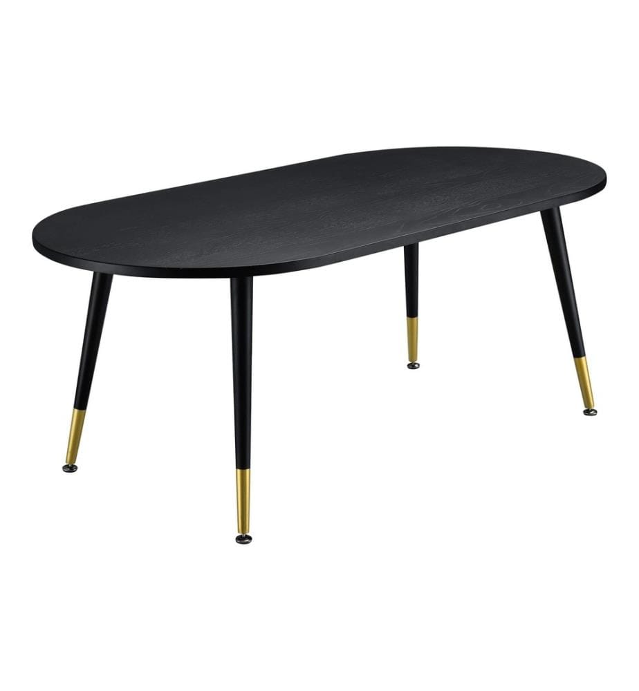 Couchtisch Fontana 47x120x60 cm Eichenoptik Schwarz