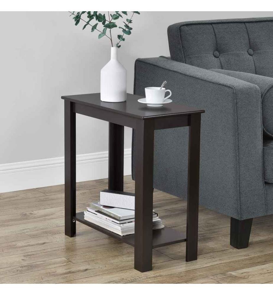 Table d'appoint Chur 60 x 30 x 61,3 cm brun