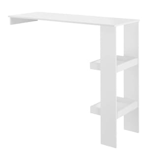 Bartisch Sölvesborg 120x45x106 cm für Wandmontage Weiss