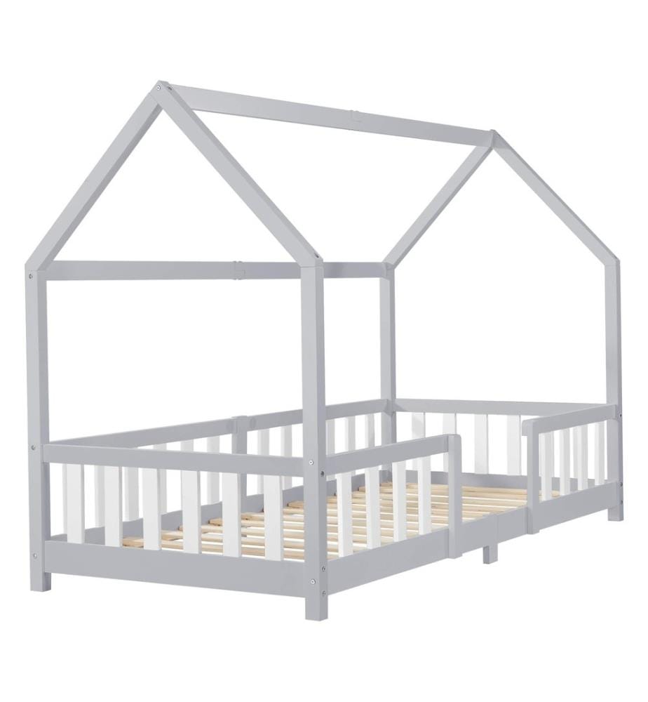 Kinderbett Sisimiut 90x200 cm mit Rausfallschutz