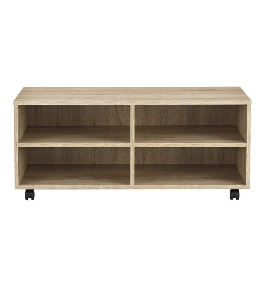 Lowboard mit Rollen Gränne 90x35x41 cm Sonoma-Eiche