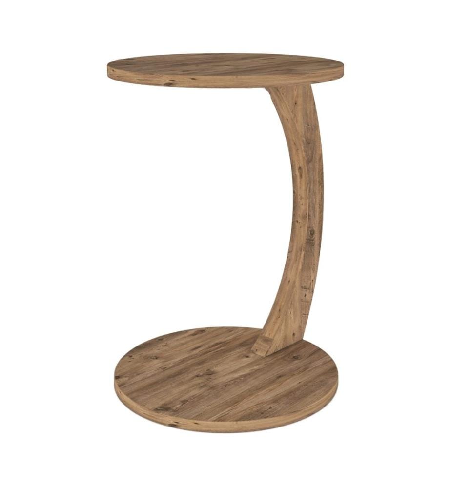 Table d'appoint Holeby 56x38 cm imitation bois