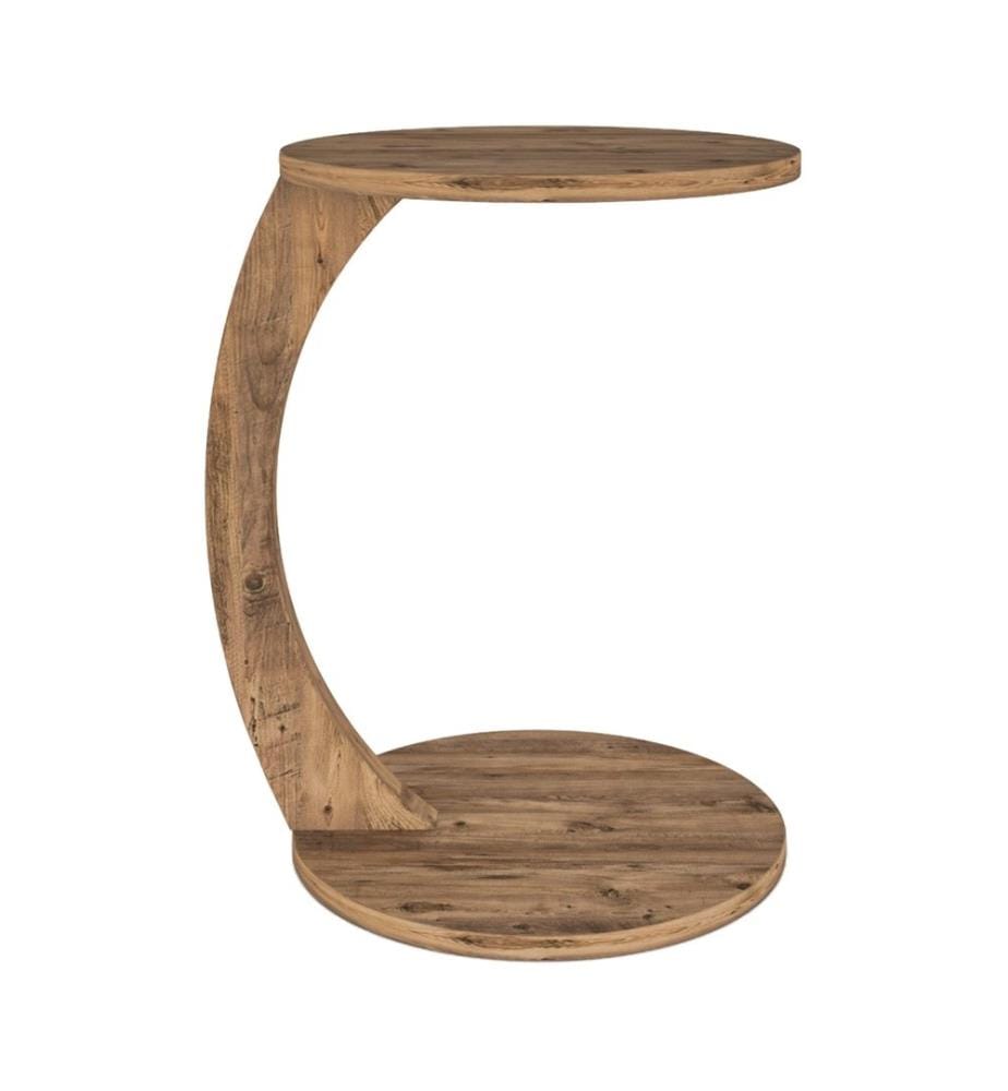 Table d'appoint Holeby 56x38 cm imitation bois