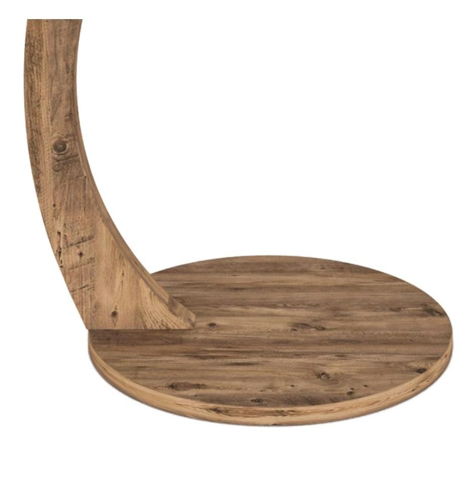 Table d'appoint Holeby 56x38 cm imitation bois