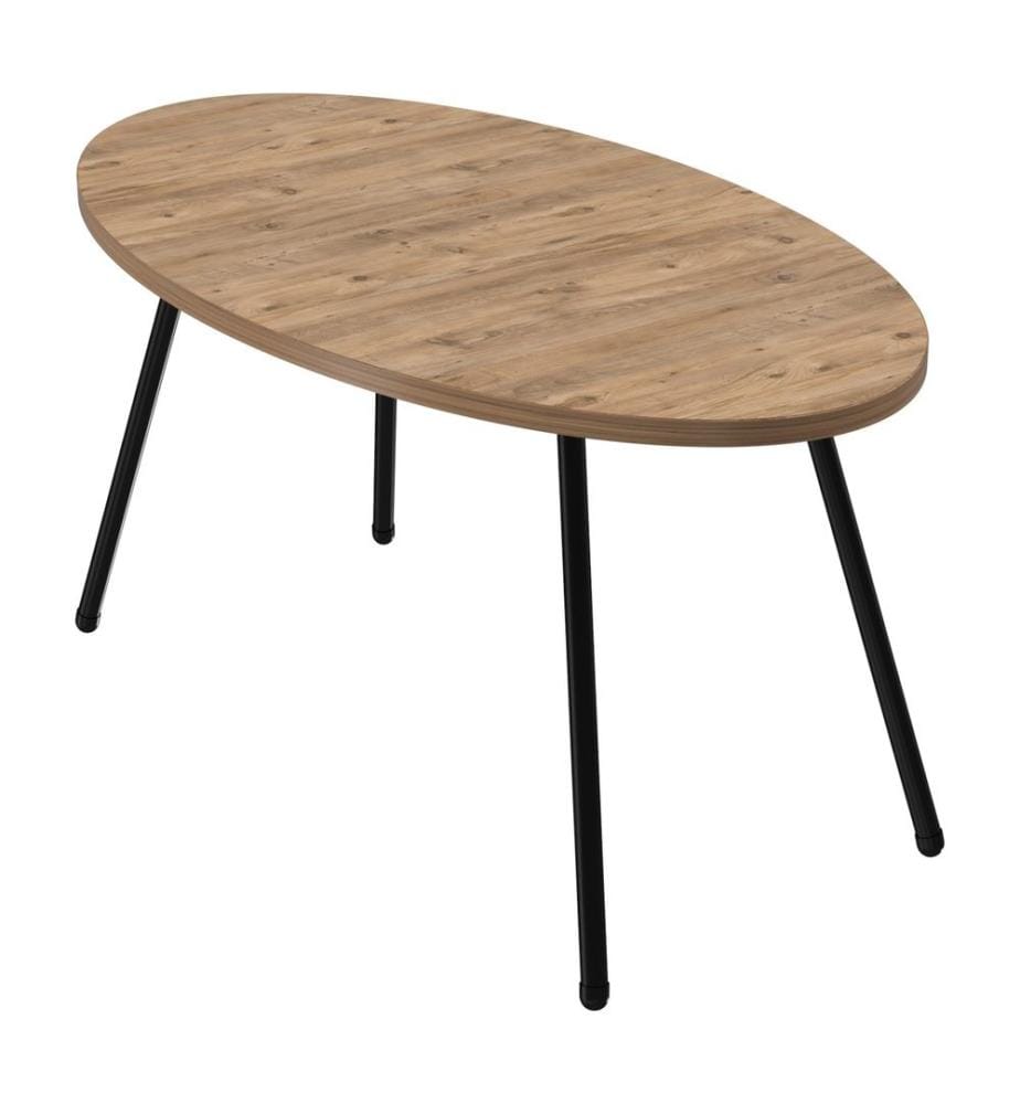 Table basse Skærbæk 43x90x50 cm couleur bois
