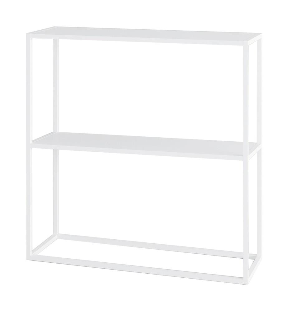 Table console Strömstad 80x79.5x26 cm blanc mat