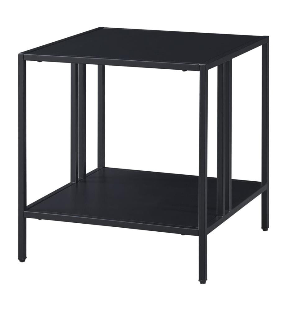 Tavolino Kumlinge 45x45x47 cm nero