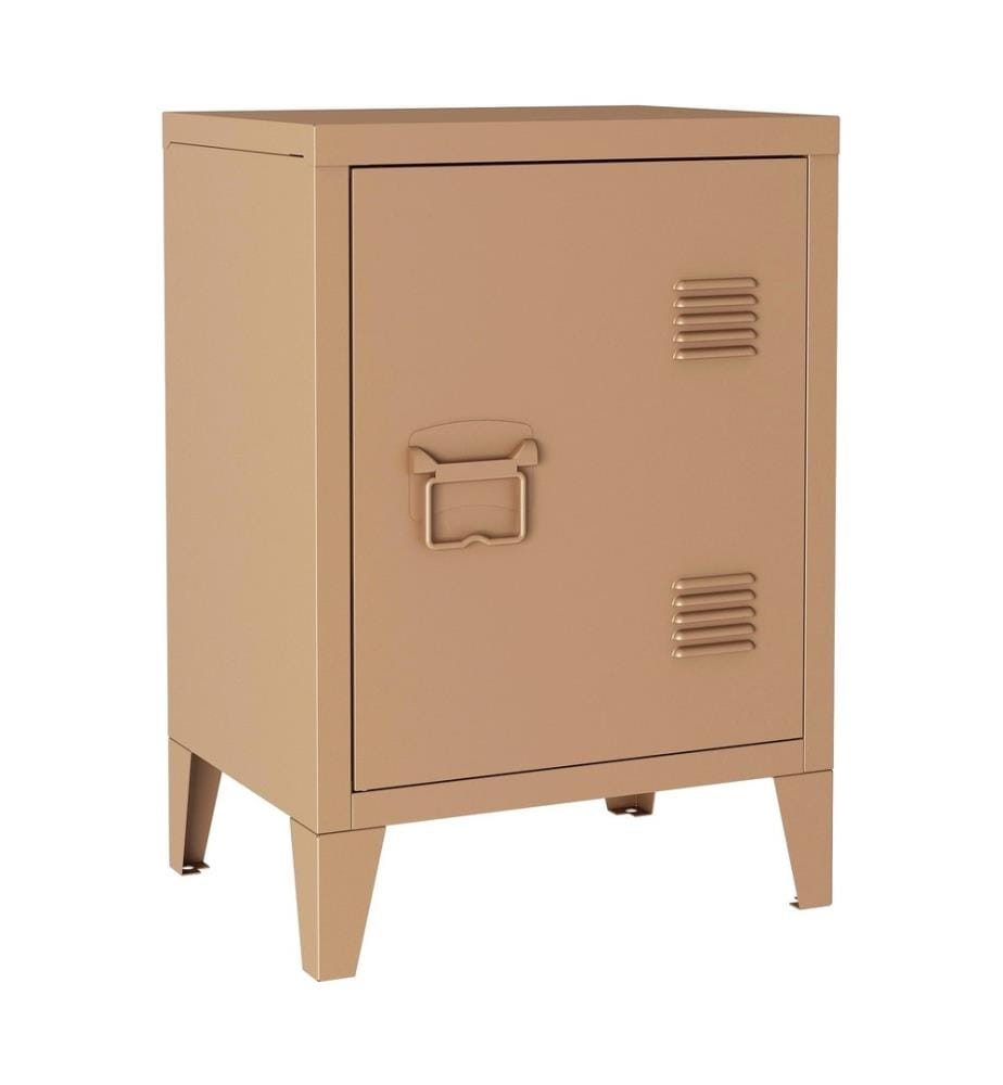 Nachttisch Inari Aktenschrank Hellbraun matt