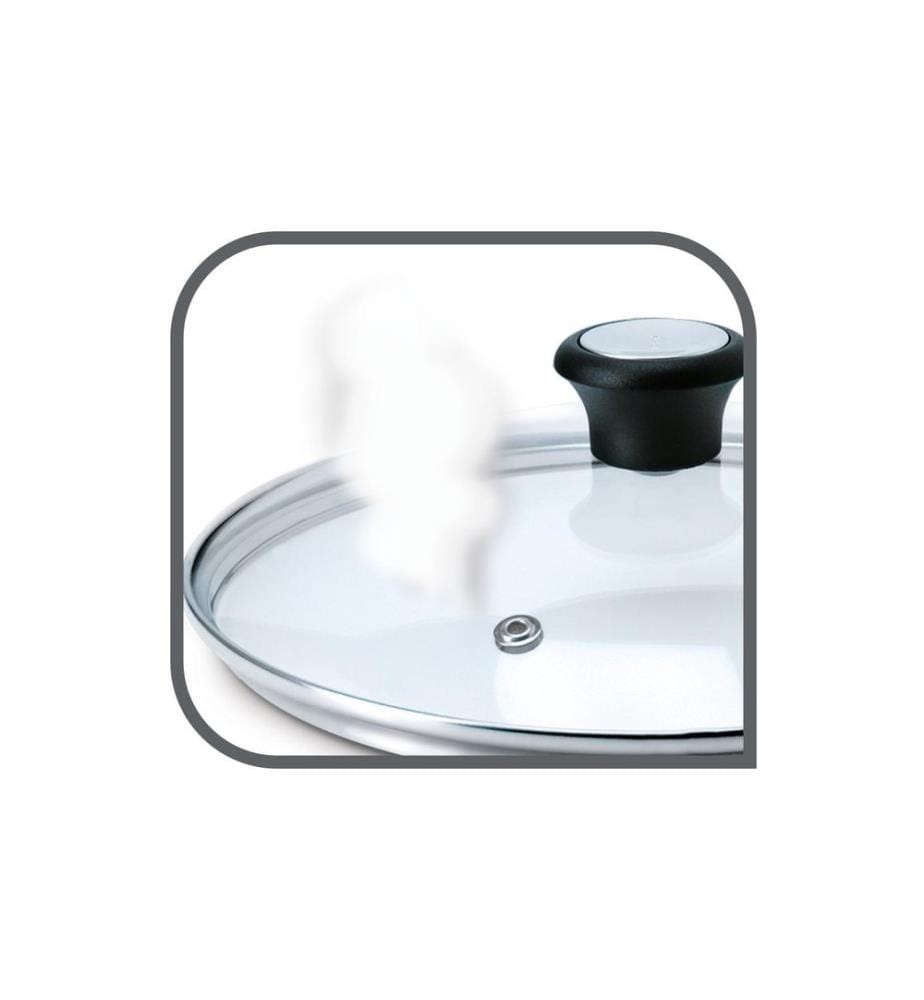 TEFAL - Pfannendeckel 30 cm, Transparent
