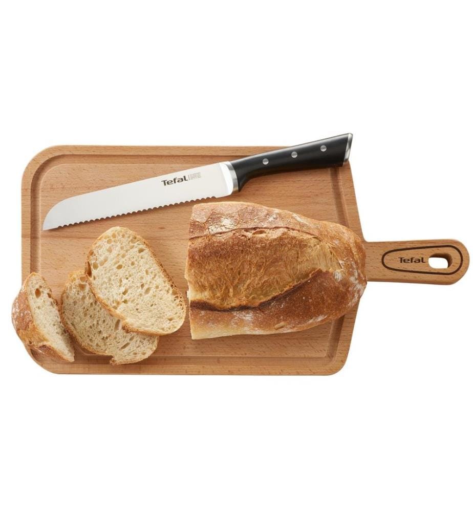 TEFAL - Couteau à pain Ingenio Ice Force Argenté