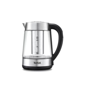 TEFAL - Bouilloire BJ750D10 1.7 l, Noir/Argenté