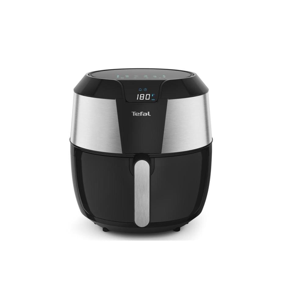TEFAL - Friteuse à air chaud EasyFry XXL 1.6 kg, Noir/Argenté