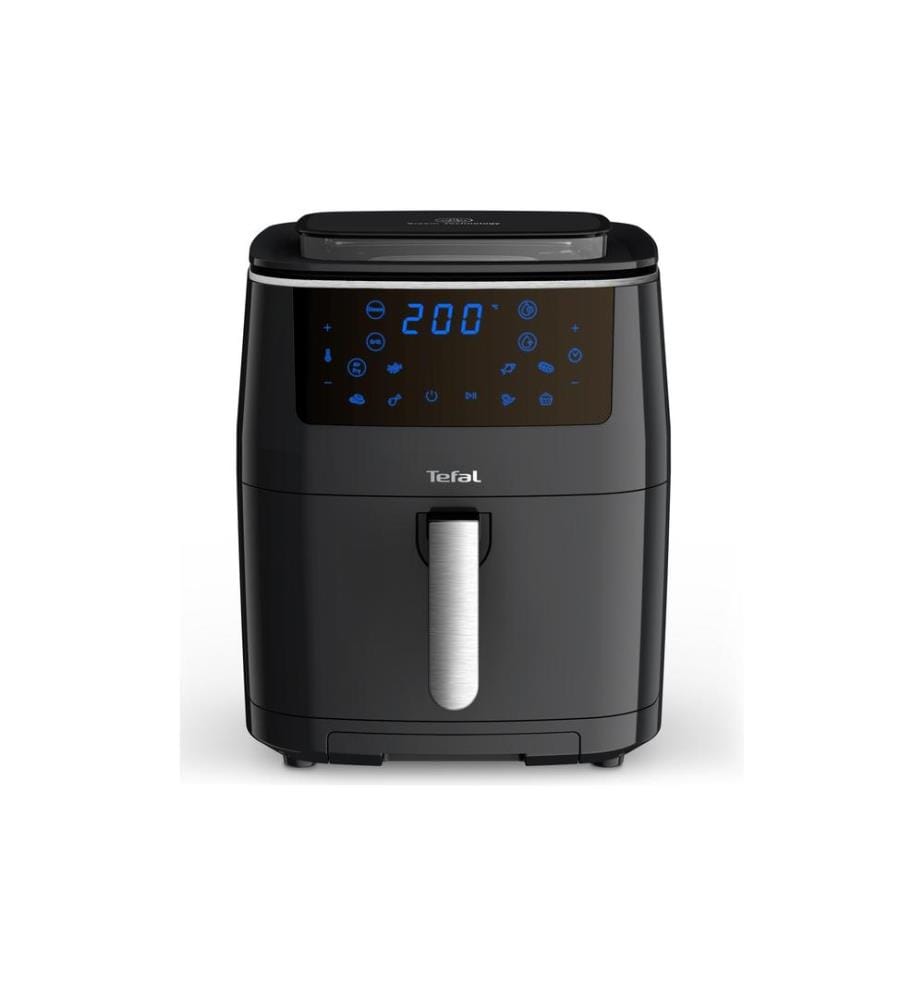 TEFAL - Friteuse à air chaud Easy Fry Grill & Steam 3 en 1, Noir