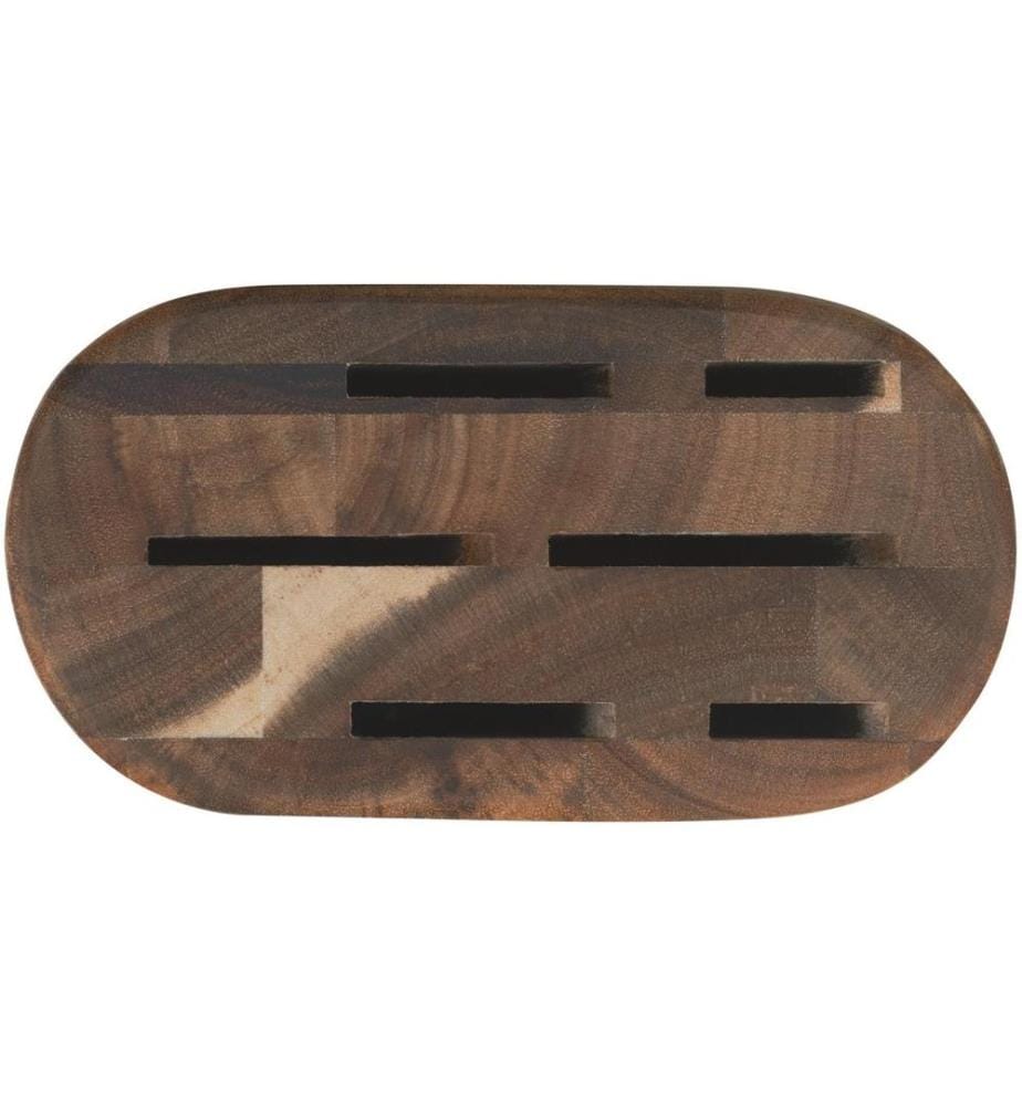TEFAL - Kits de bloc de couteaux avec couteaux Jamie Oliver 6 pièces, essence de bois