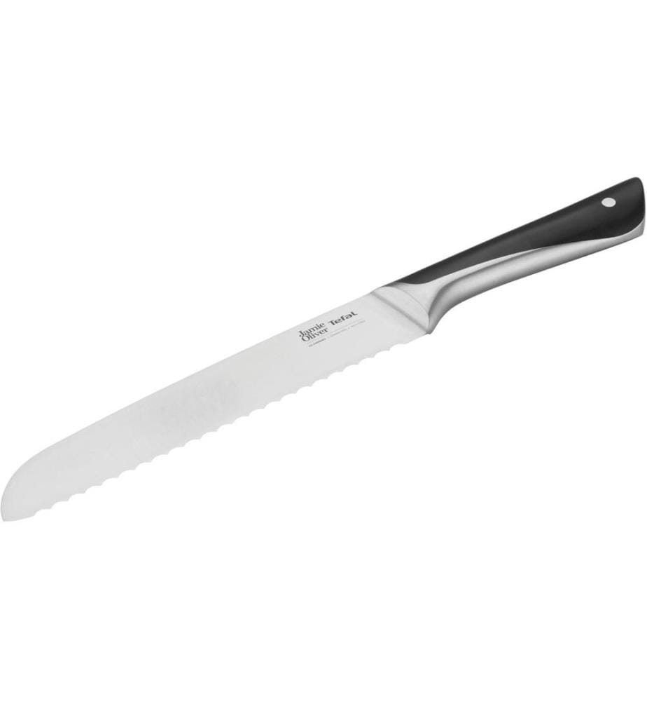 TEFAL - Brotmesser Jamie Oliver 20 cm, Schwarz