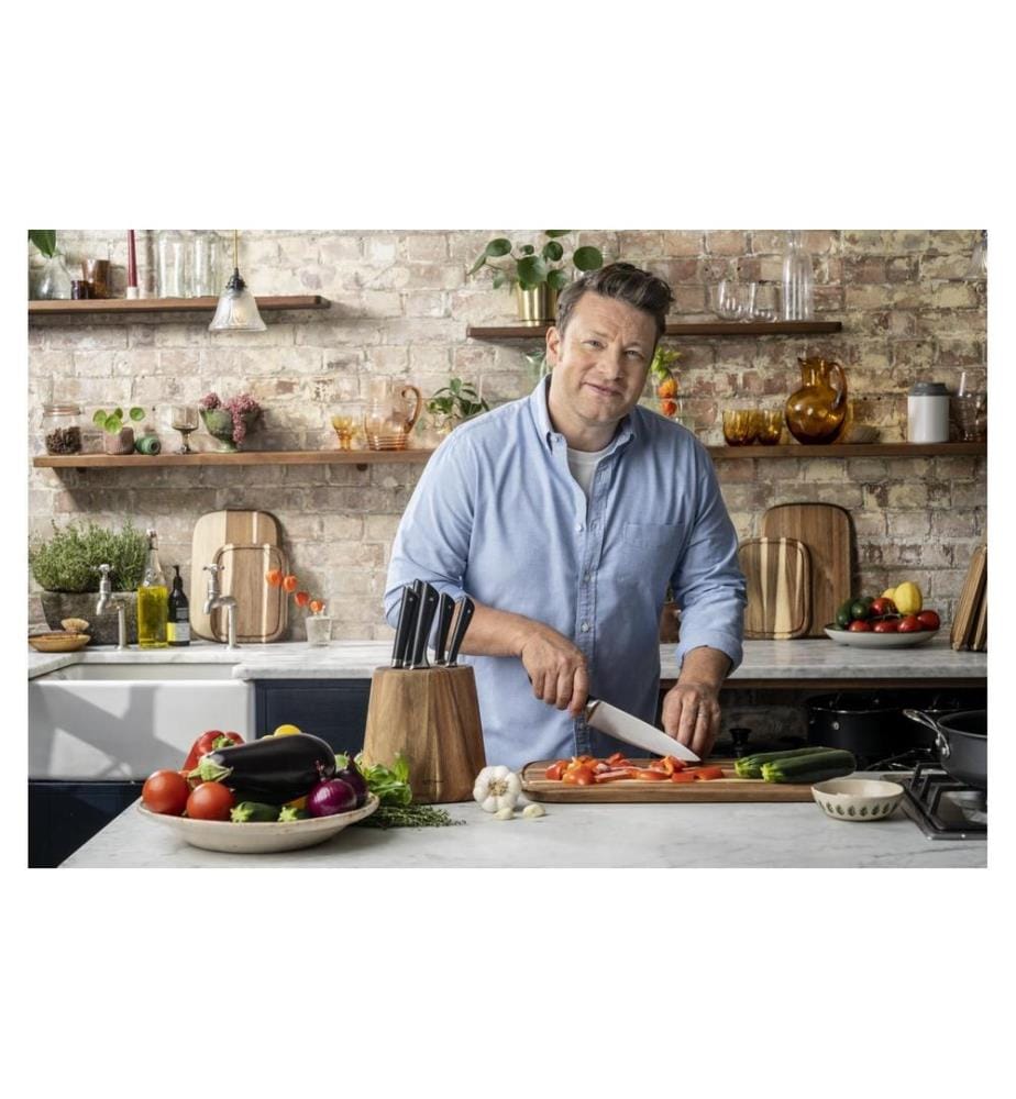 TEFAL - Universalmesser Jamie Oliver 12 cm, Schwarz