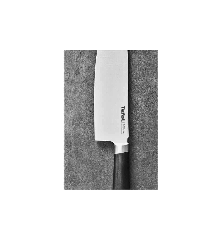 TEFAL - Santokumesser Ever Sharp 16.5 cm, Schwarz