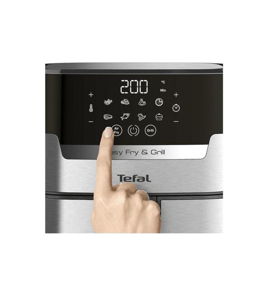 TEFAL - Friteuse à air chaud Easy Fry & Grill EY505D 1.2 kg