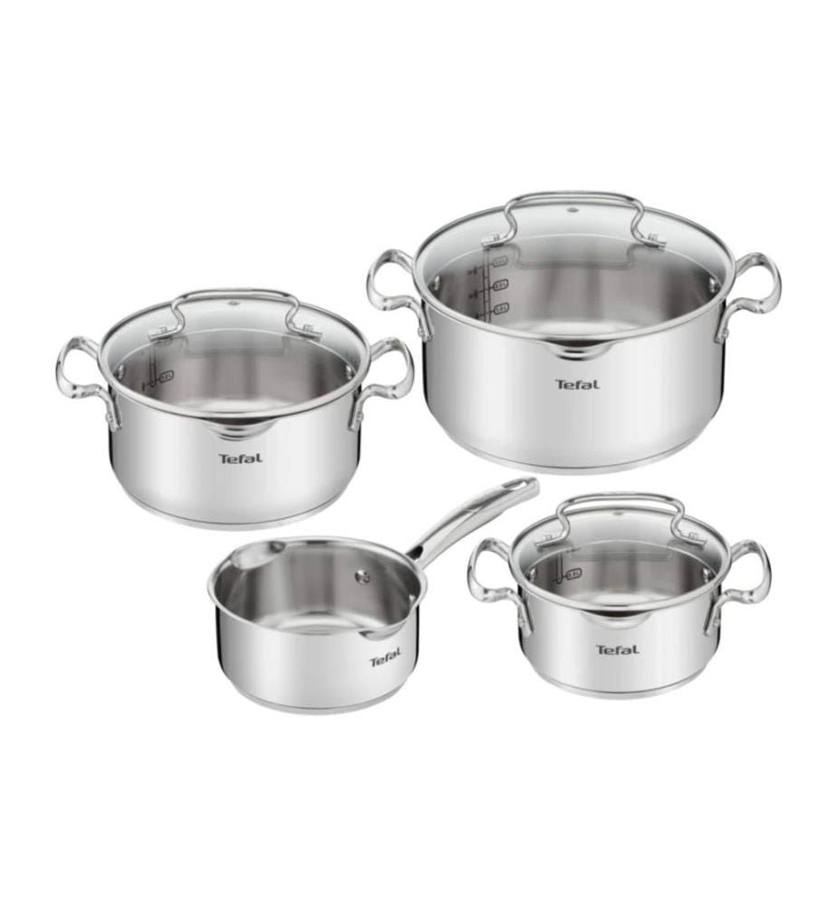 TEFAL - Duetto+ Topfset 7-teilig 16 cm/20 cm/24 cm