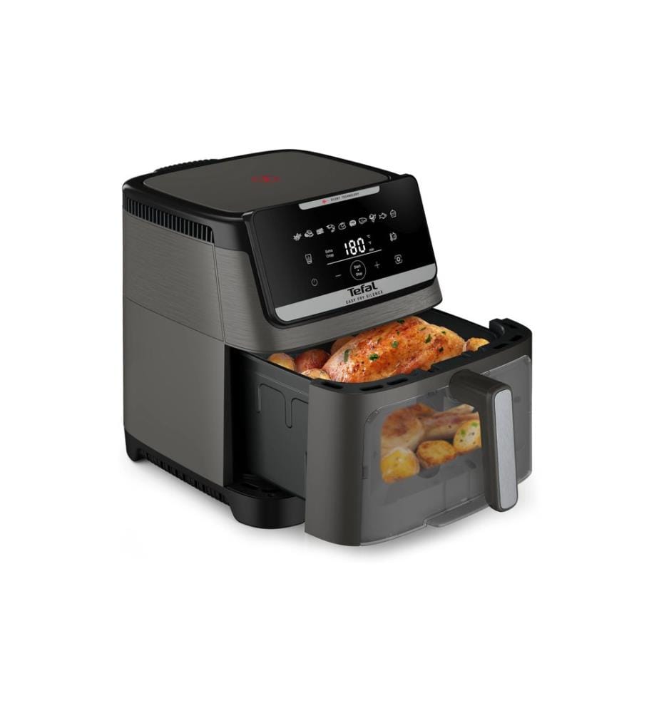 TEFAL - Friteuse à air chaud Easy Fry Silence XXL EY846HE0 7 l