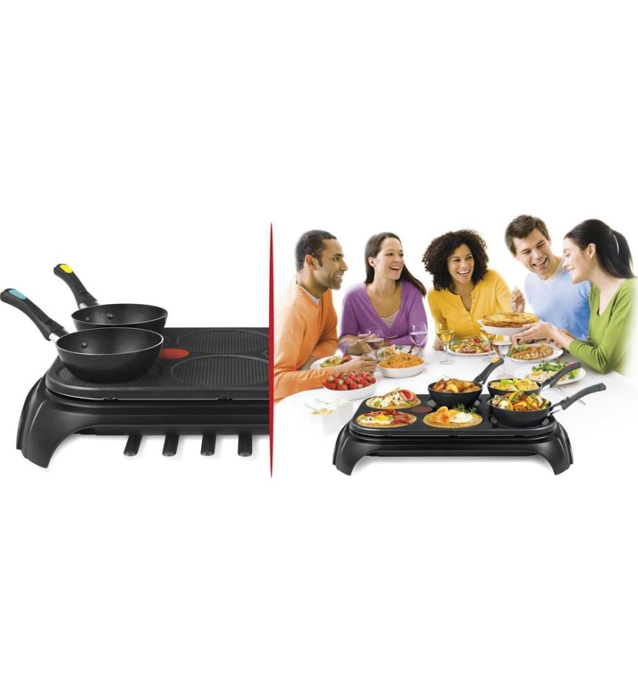 TEFAL - Wok 2in1 Crêpe für 6 Personen