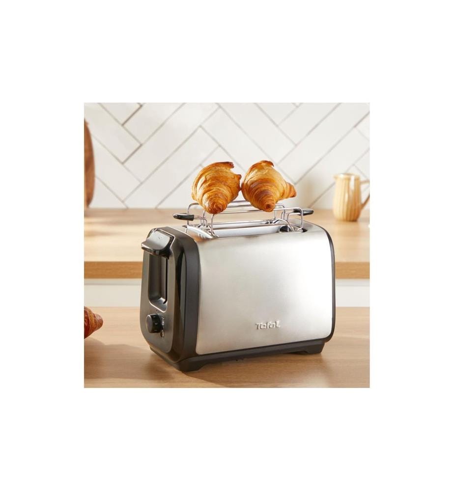 Tefal Grille-pain Subito TT5S1D Noir/Argenté