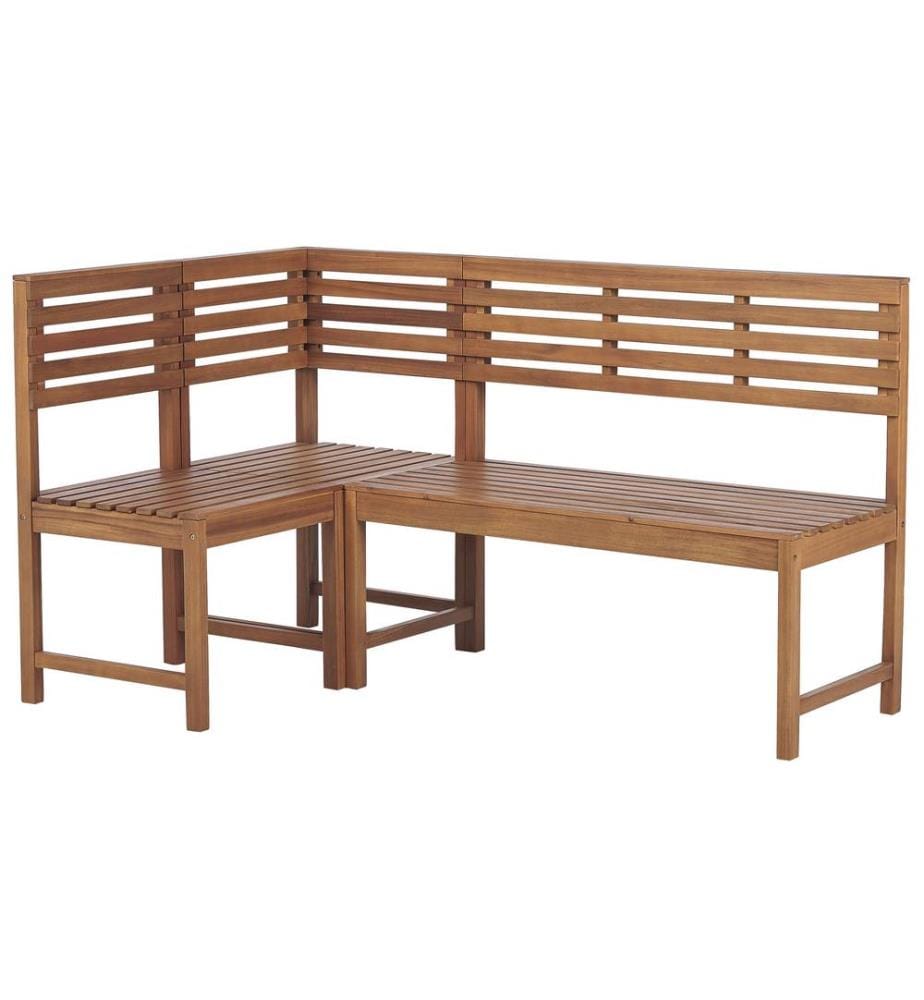 Set da pranzo per balcone 4 posti TREIA Legno d'acacia Marrone