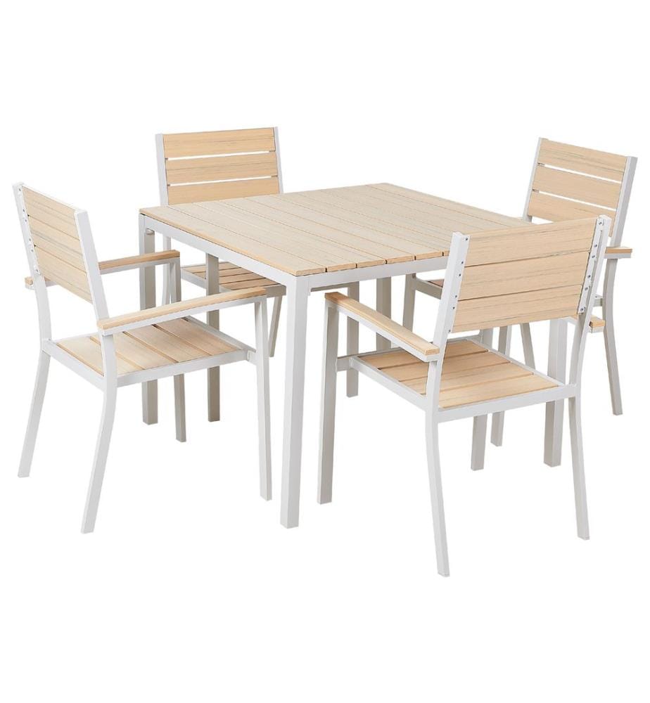 Set da pranzo da giardino 4 posti PRATO Beige